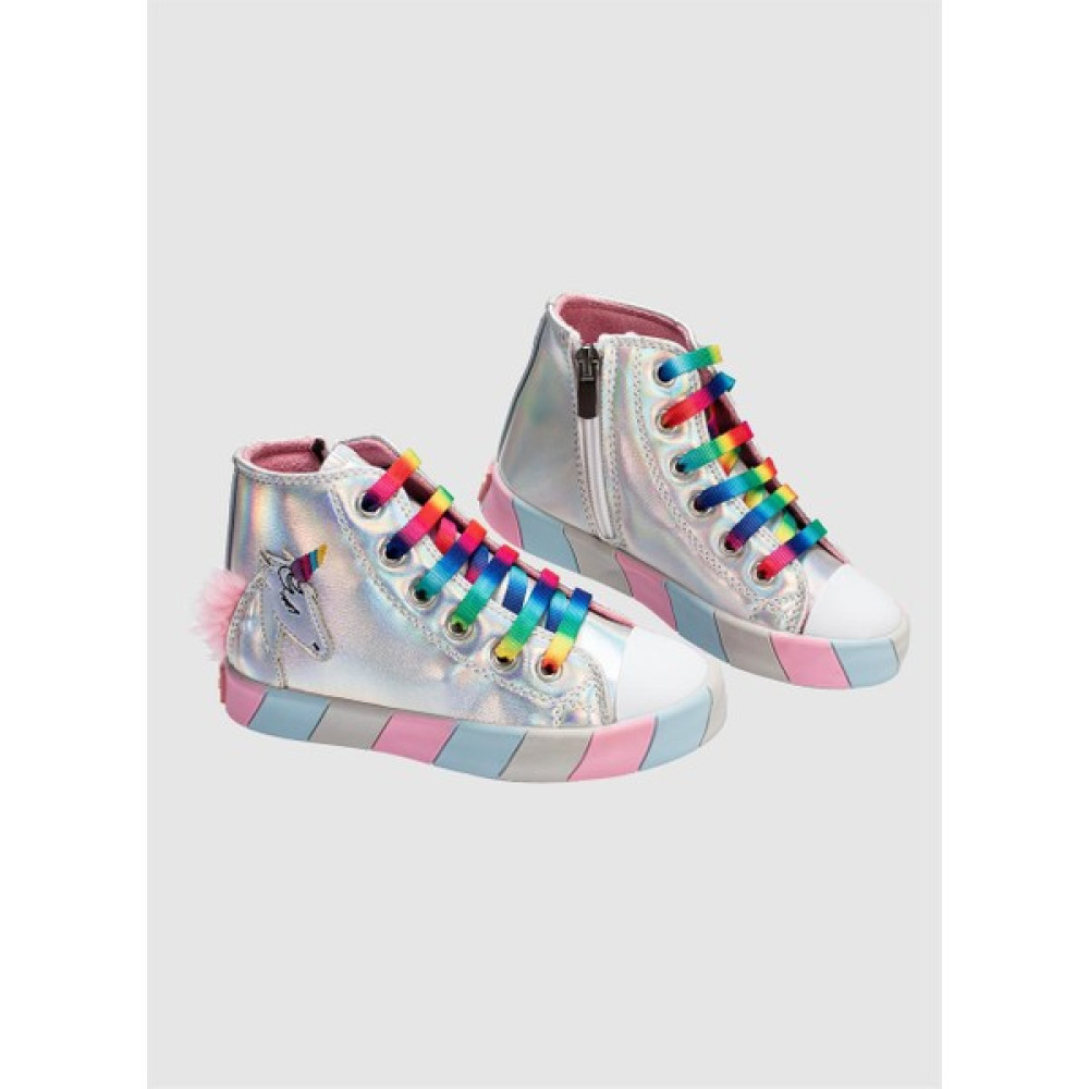 Casabony Unicorn Hologram Yandan Dikişli Kız Sneakers Erkek Çocuk Bot Fiyatı