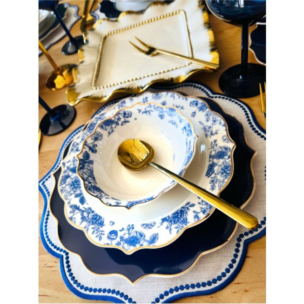 Casade Bella Vintage Bone Porselen 48 Parça 12 Kişilik Yemek Takımı Yemek Takımı Fiyatı