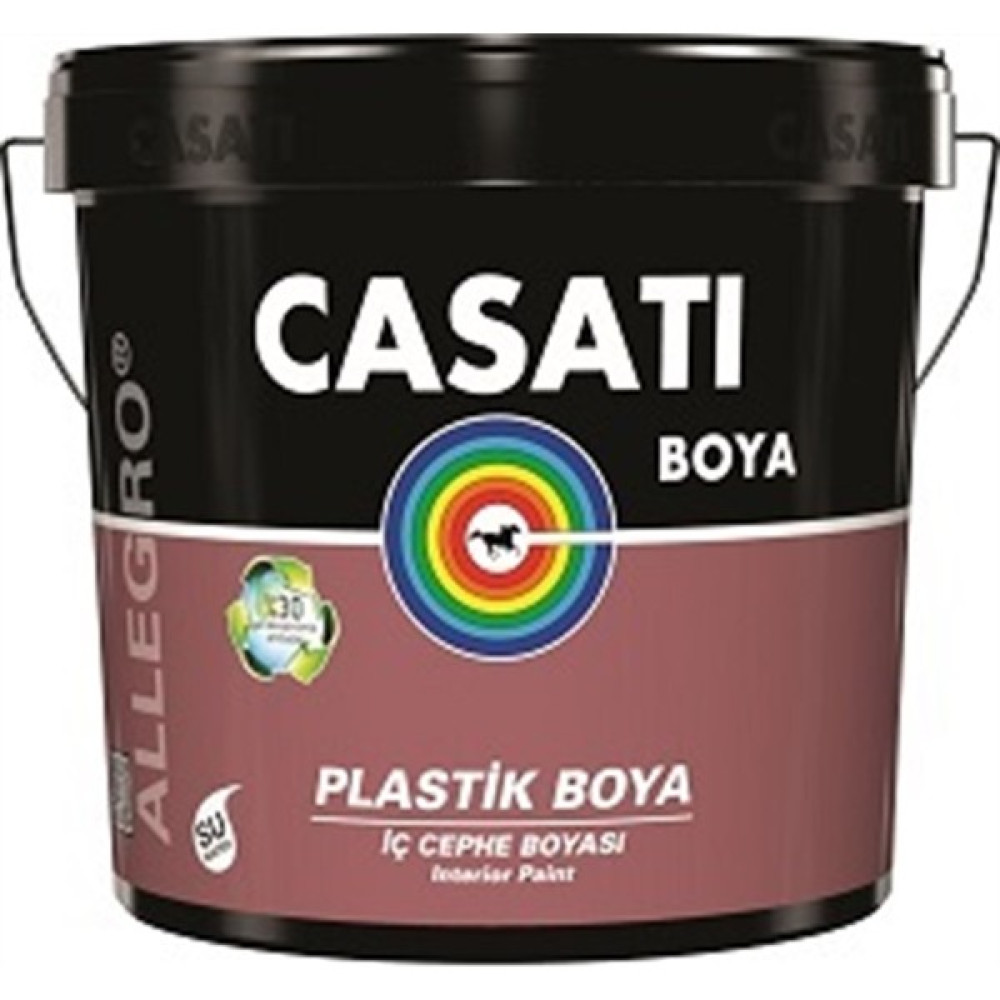 Casati Allegro Plastik Iç Cephe Boyası C001 Beyaz 20 kg İç Cephe Duvar Boyası Fiyatı