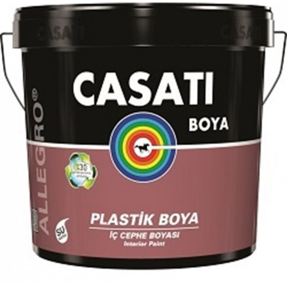 Casati Allegro Plastik Ic Cephe Boyasi C001 Beyaz 3,5 Kg Boyalar Fiyatı