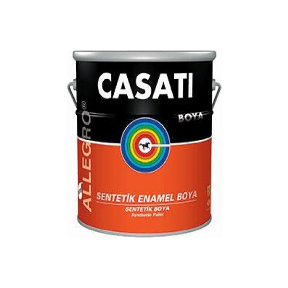 Casati Allegro Sentetik Enamel Boya Siyah 0,85 Kg - 1 kg İç Cephe Duvar Boyası Fiyatı
