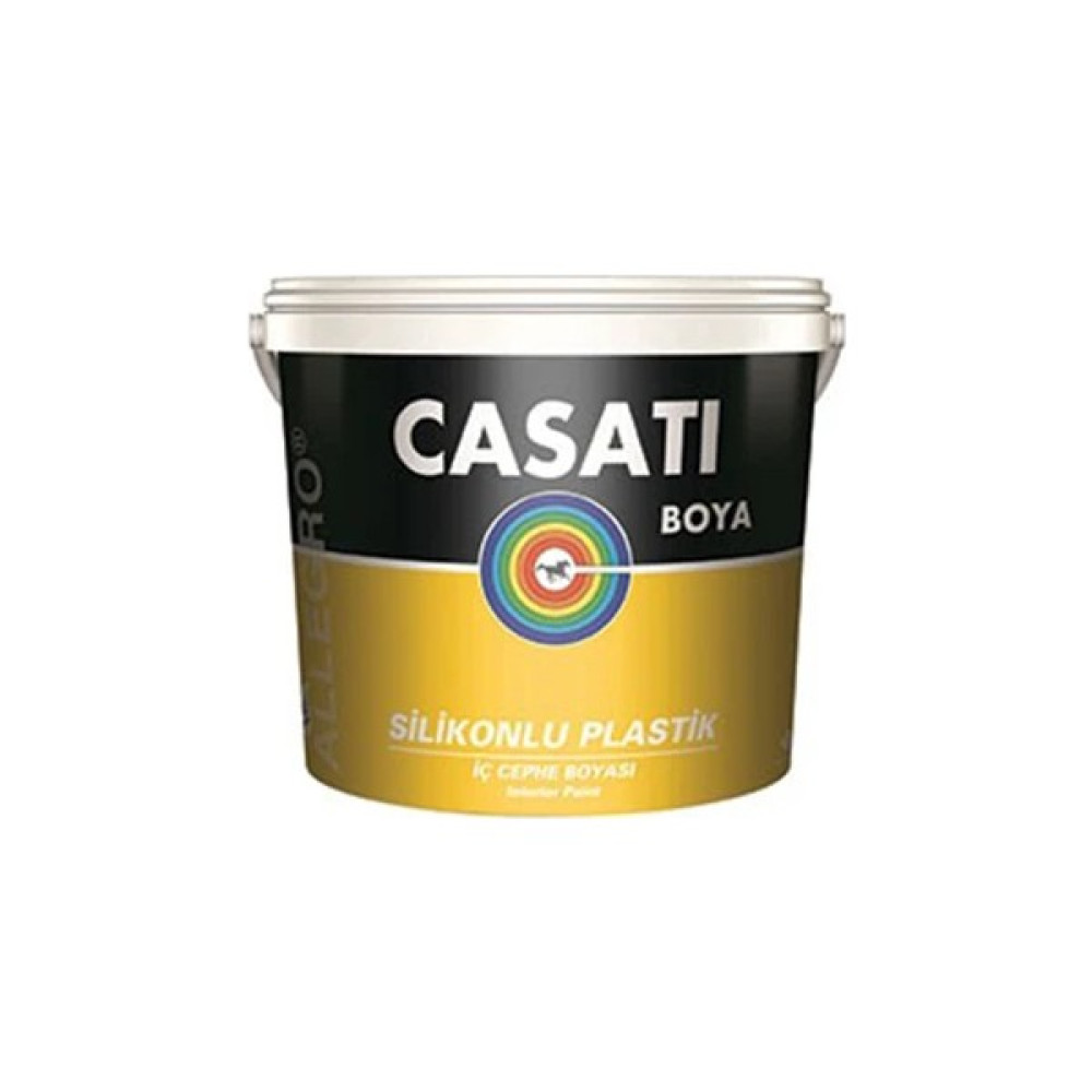 Casati Allegro Silikonlu Plastik Beyaz 3,5 kg İç Cephe Duvar Boyası Fiyatı