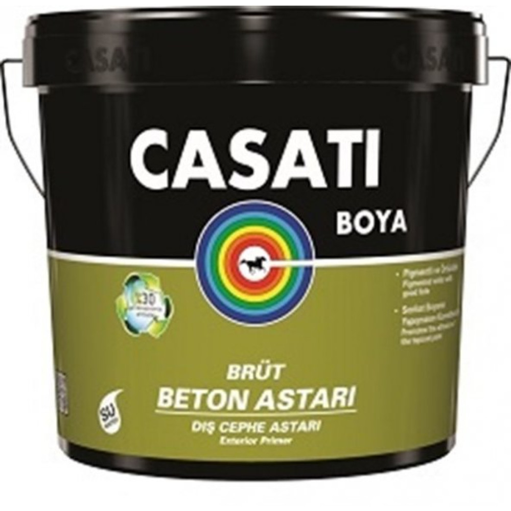 Casati Brut Beton Sove Astari 3 Kg İç Cephe Duvar Boyası Fiyatı