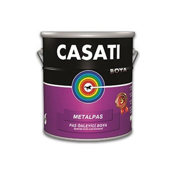 Casati Metalpas Pas Önleyici Boya Bronz 0,75 Litre İç Cephe Duvar Boyası Fiyatı