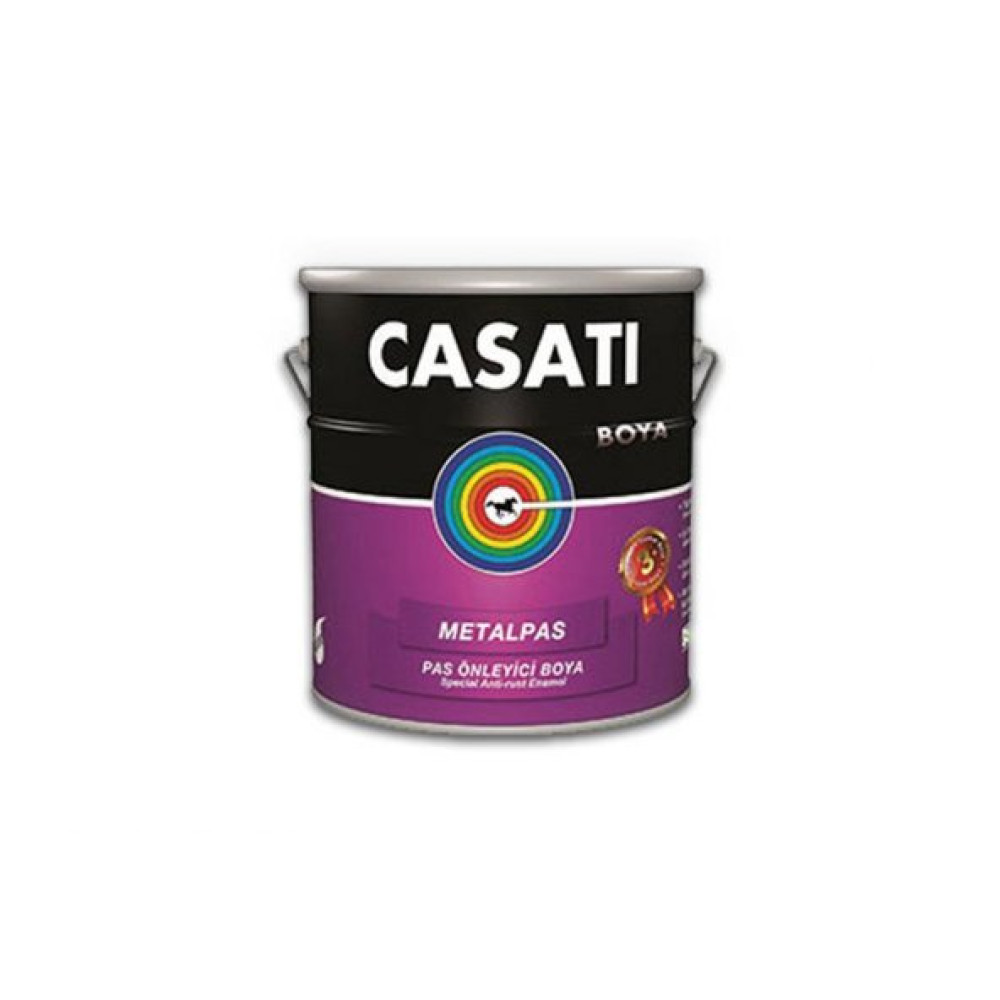 Casati Metalpas Pas Onleyici Boya Mat Beyaz 0,75 Litre İç Cephe Duvar Boyası Fiyatı