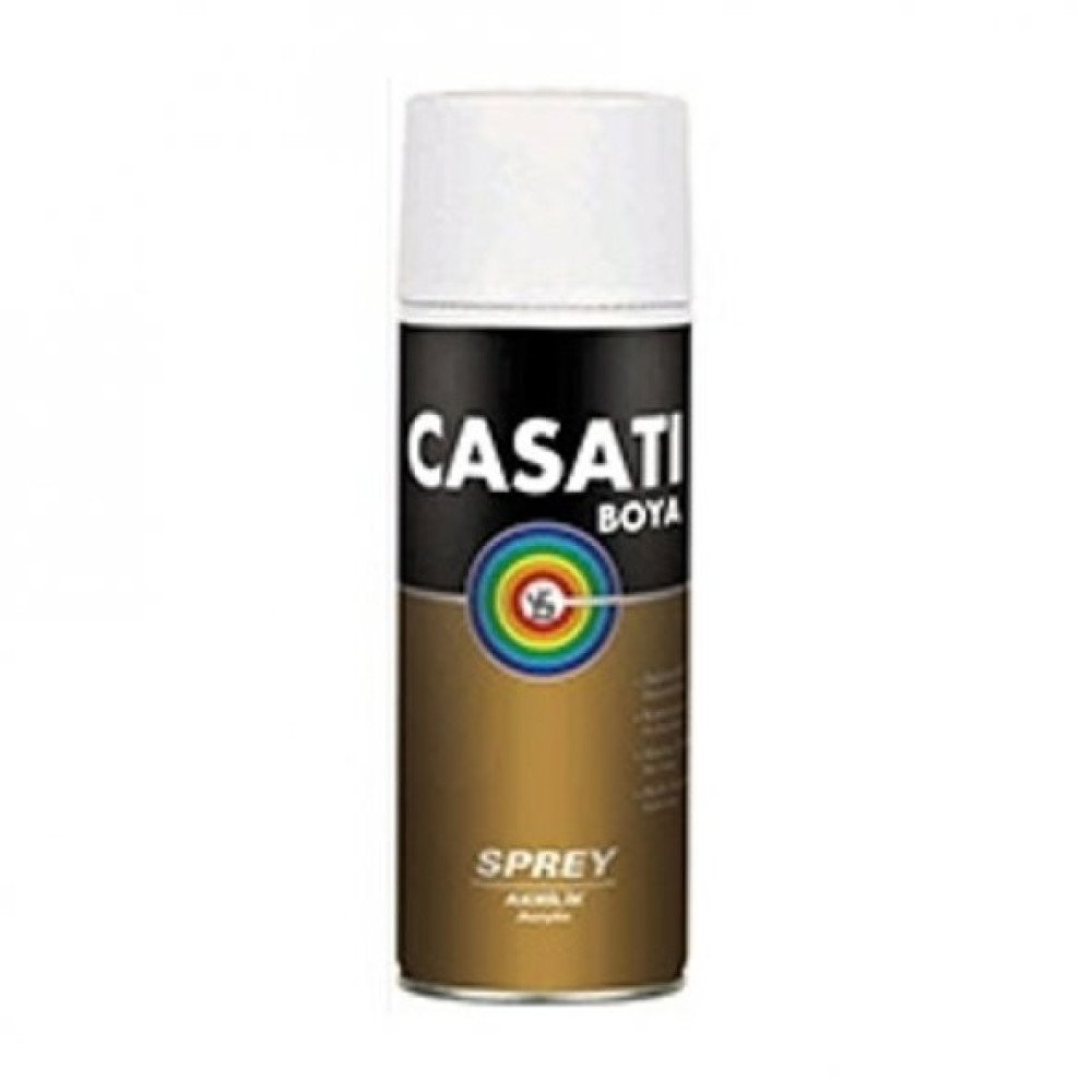 Casati Sprey Boya 400Ml - Düz Renkler Parlakvernik Boyalar Fiyatı