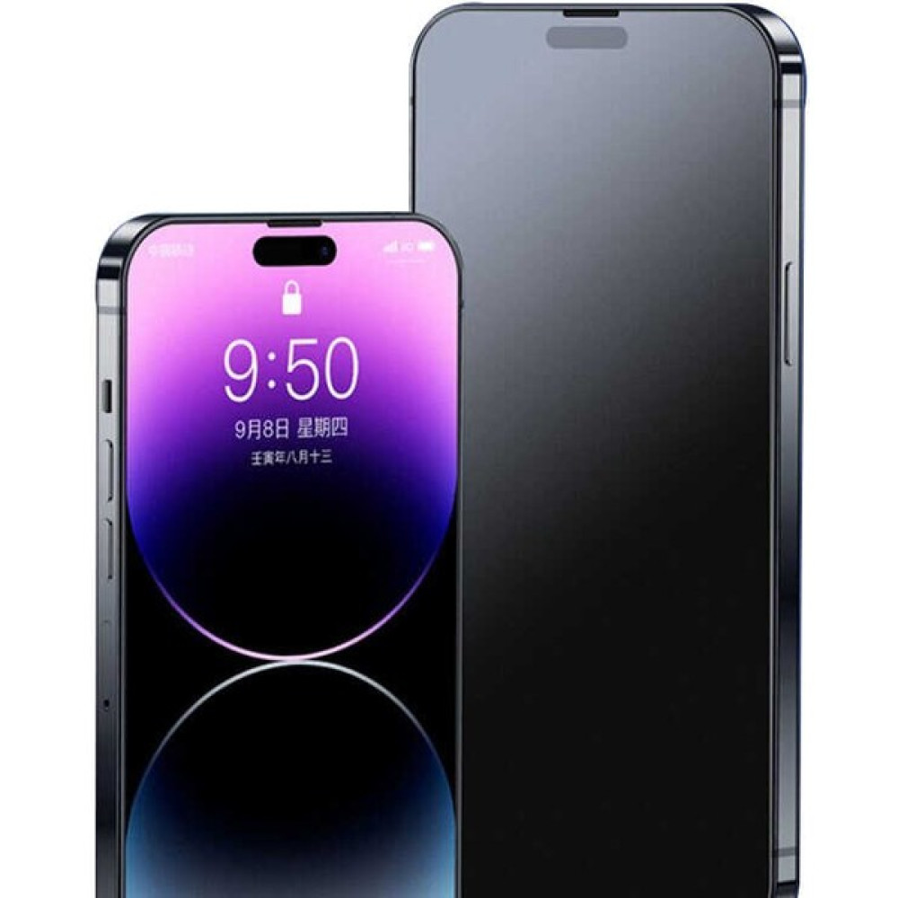 Case 4U Apple iPhone 15 Pro Davin Darbelere Dayanıklı Anti Su Kırılmaz Mat Seramik Ekran Koruyucu - Siyah Cep Telefonu Ekran Koruyucusu Fiyatı