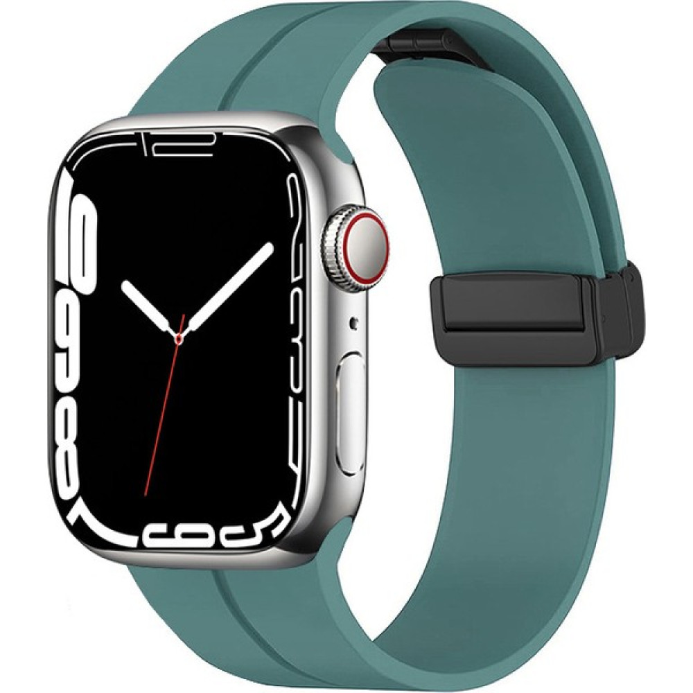 Case 4U Apple Watch Seri SE / 6 / 5 / 4 38mm / 40mm Metal Tokalı Kordon Kayış Bileklik Silikon KRD-84 Yeşil Giyilebilir Teknoloji Aksesuarları Fiyatı