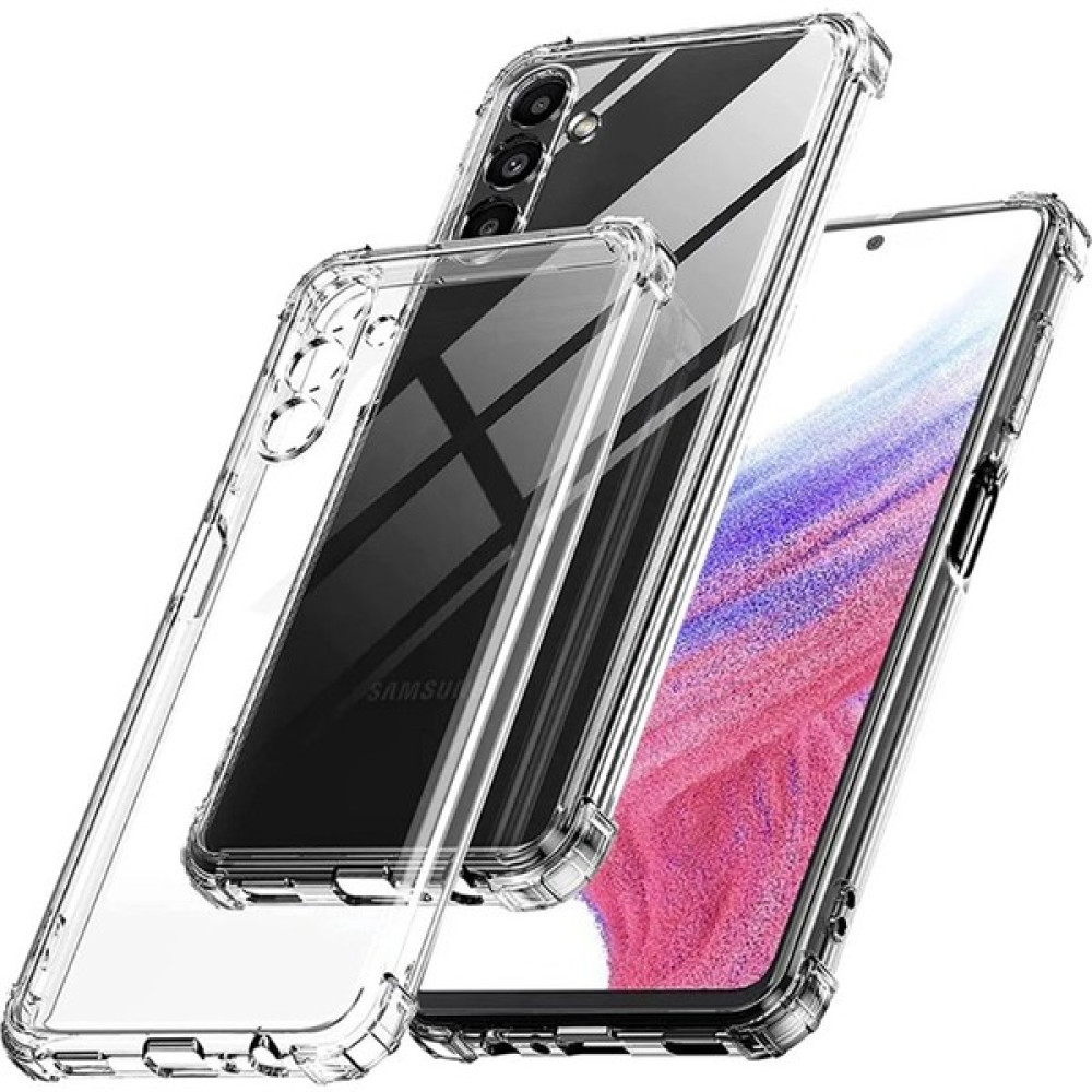 Case 4U Samsung Galaxy A34 Kılıf Kamera Korumalı Darbe Emici Anti Shock Silikon Arka Kapak Şeffaf Cep Telefonu Kılıfı Fiyatı