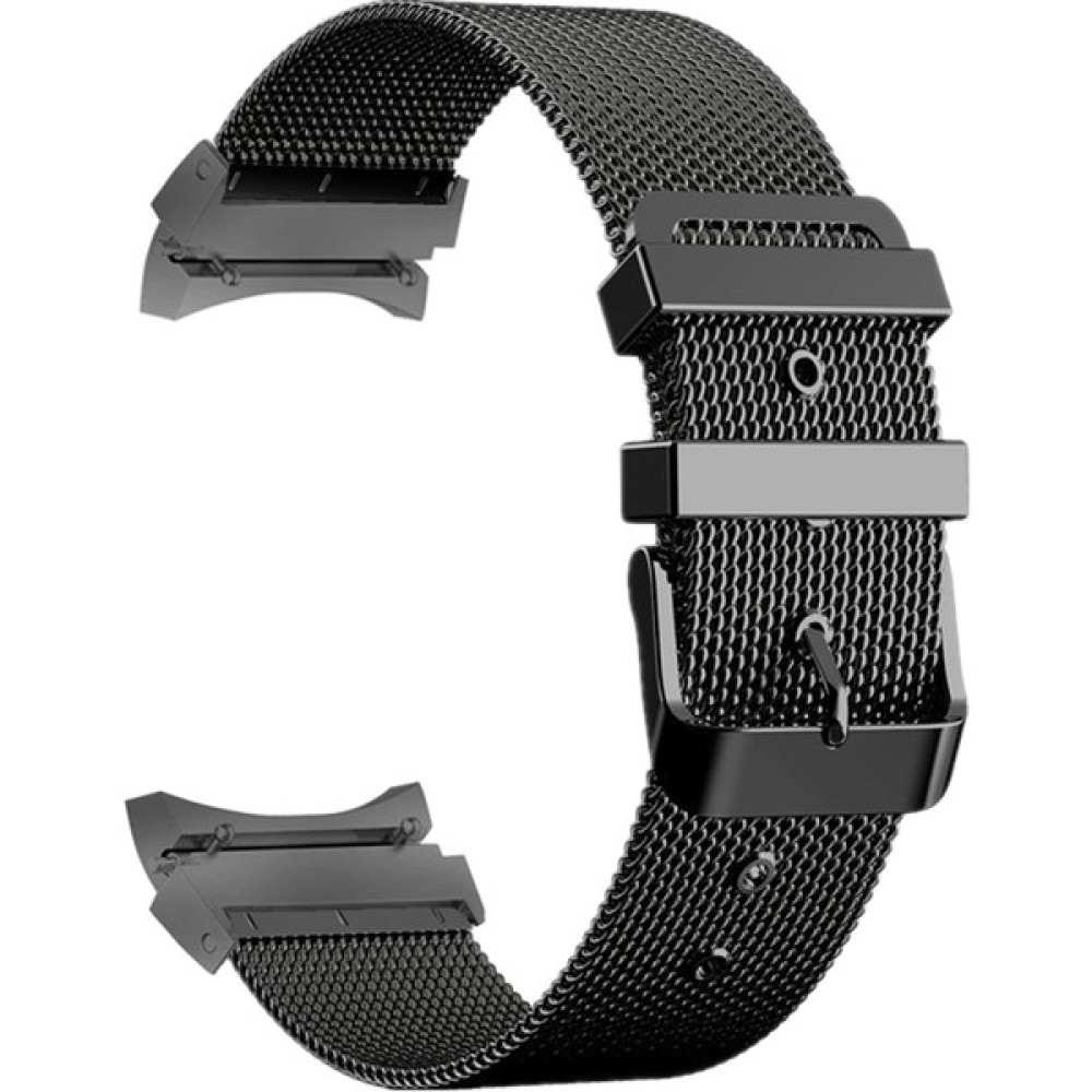Case Markt Samsung Galaxy Watch 4 Uyumlu Metal Hasır Örgü Kordon - Siyah Giyilebilir Teknoloji Aksesuarları Fiyatı