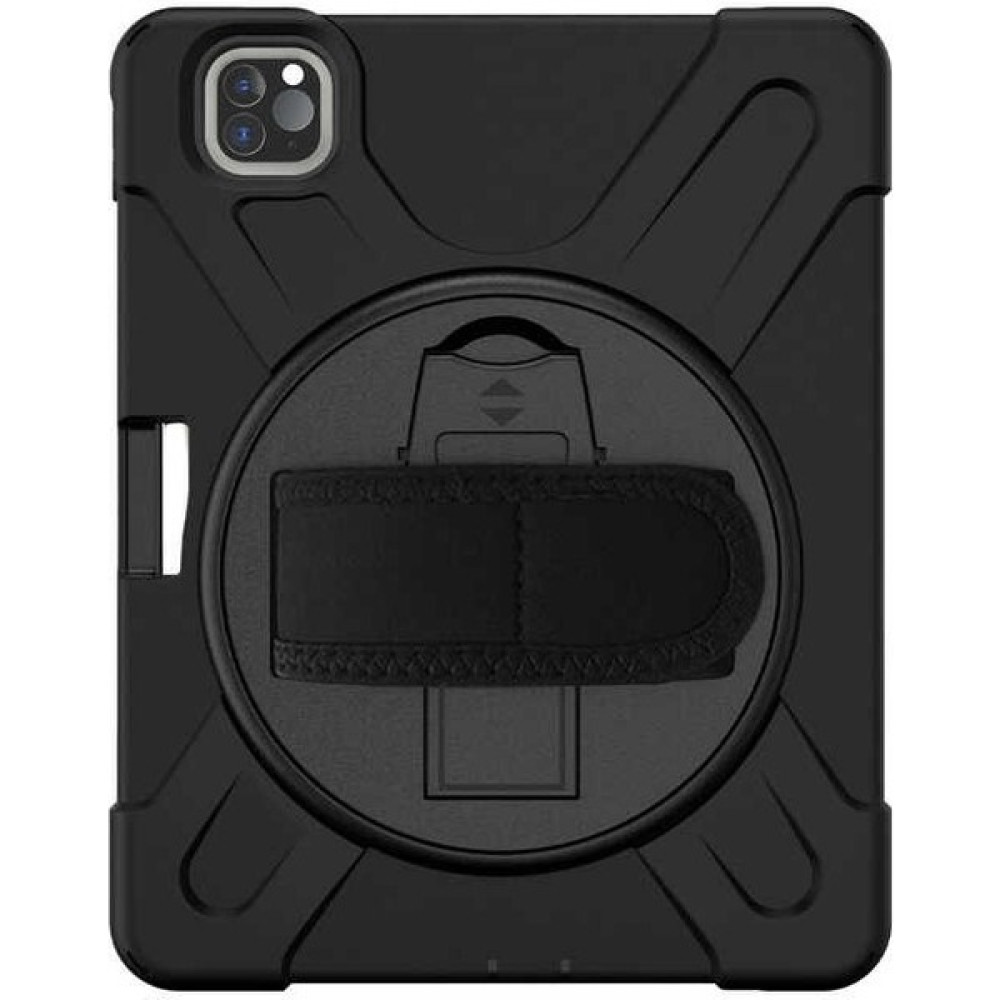 Case Street Apple iPad Pro 11 2020 12.9 Inç Kılıf Defender Tablet Tank Koruma Standlı Df3 Siyah Tablet Kılıfı Fiyatı
