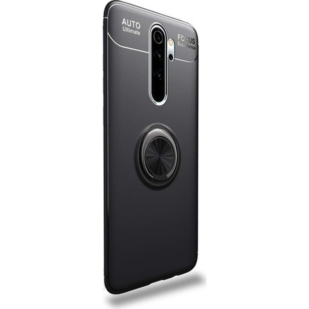 Case Street Xiaomi Redmi Note 8 Pro Kılıf Ravel Yüzüklü Mıknatıslı Silikon Siyah Cep Telefonu Kılıfı Fiyatı