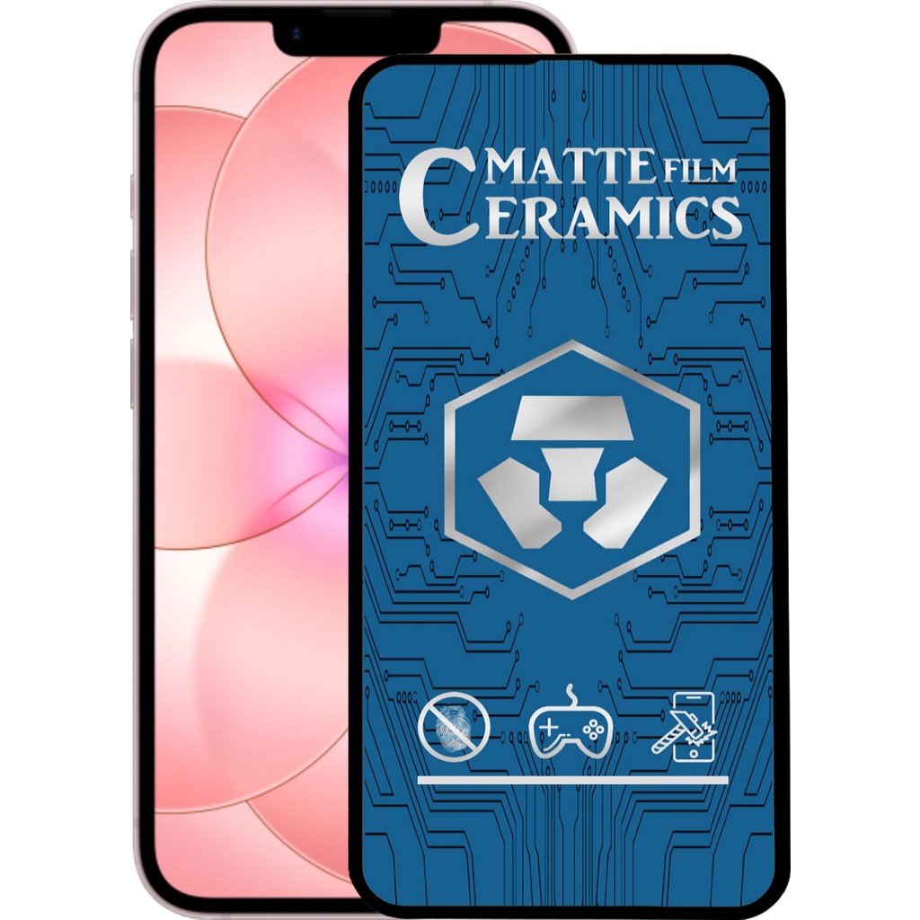 Case World Apple iPhone 17E ile Uyumlu Tam Kaplayan Mat Seramik Nano Esnek Ekran Koruyucu Cam - Şeffaf Cep Telefonu Ekran Koruyucusu Fiyatı