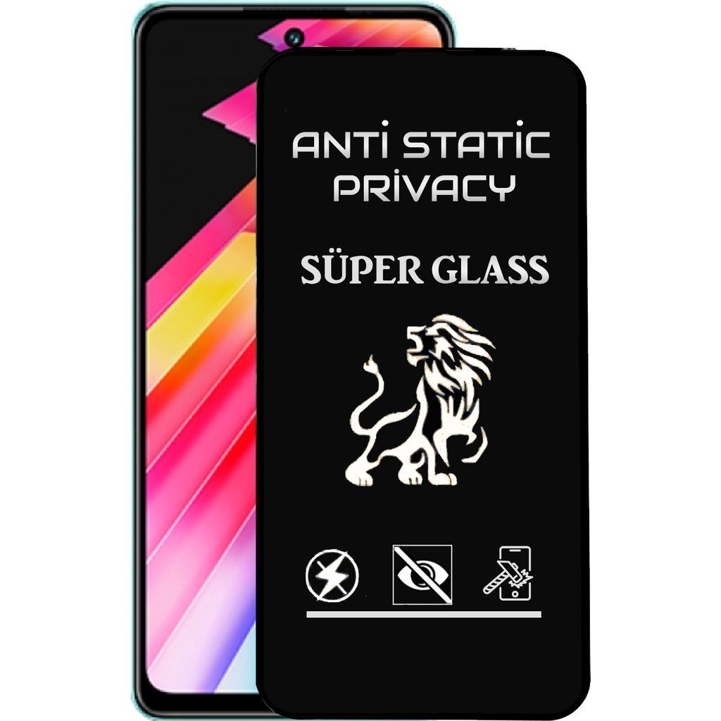 Case World Caseworld Infinix Hot 30 Tam Kaplayan Anti Statik Hayalet Süper Cam Ekran Koruyucu - Şeffaf Cep Telefonu Ekran Koruyucusu Fiyatı