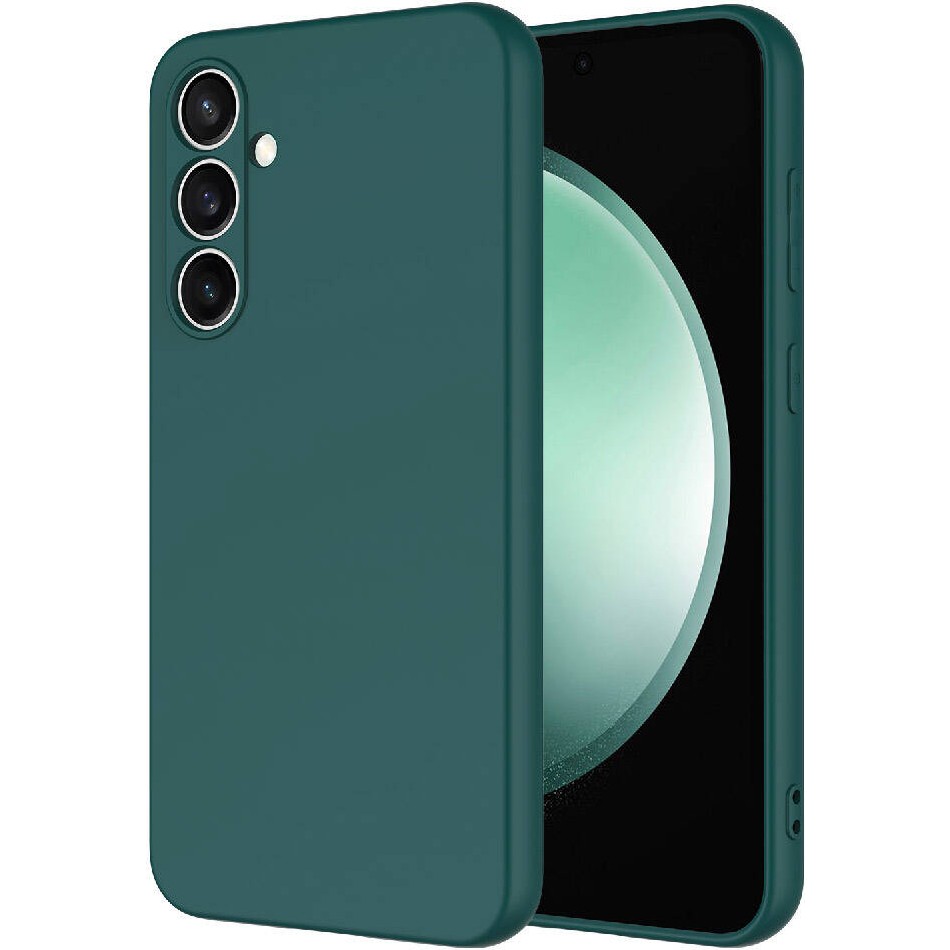 Case World Caseworld Samsung Galaxy S23 Fe Kapak Içi Kadife Kamera Korumalı Lansman Silikon Kılıf - Yeşil Cep Telefonu Kılıfı Fiyatı