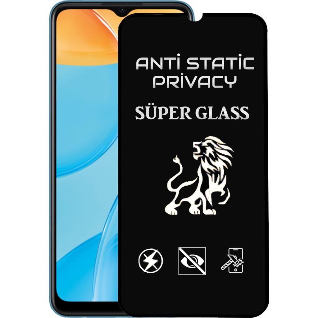 Case World Oppo A15 Tam Kaplayan Anti Statik Hayalet Süper Cam Ekran Koruyucu - Saydam Cep Telefonu Ekran Koruyucusu Fiyatı