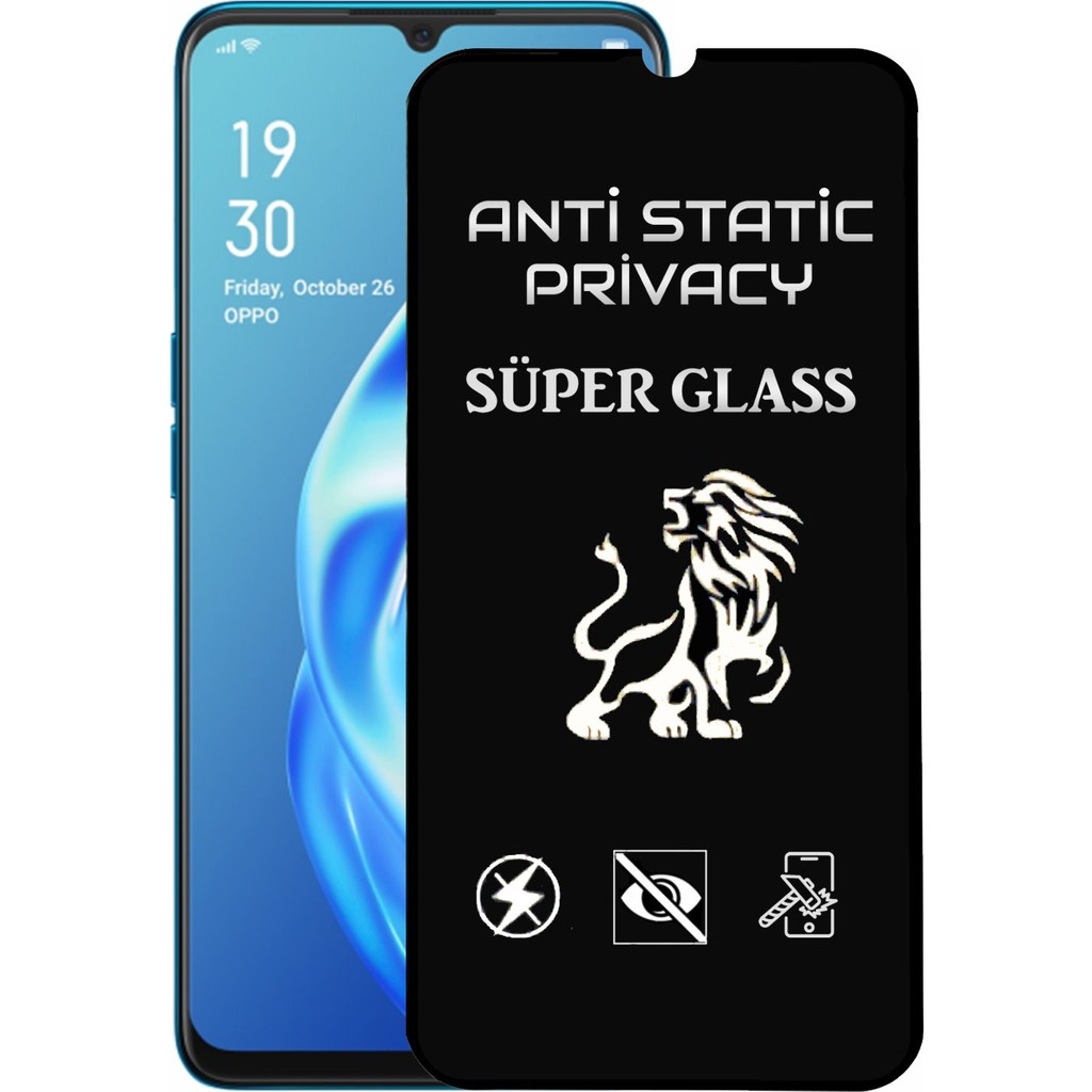 Case World Oppo A91 Tam Kaplayan Anti Statik Hayalet Süper Cam Ekran Koruyucu - Saydam Cep Telefonu Ekran Koruyucusu Fiyatı