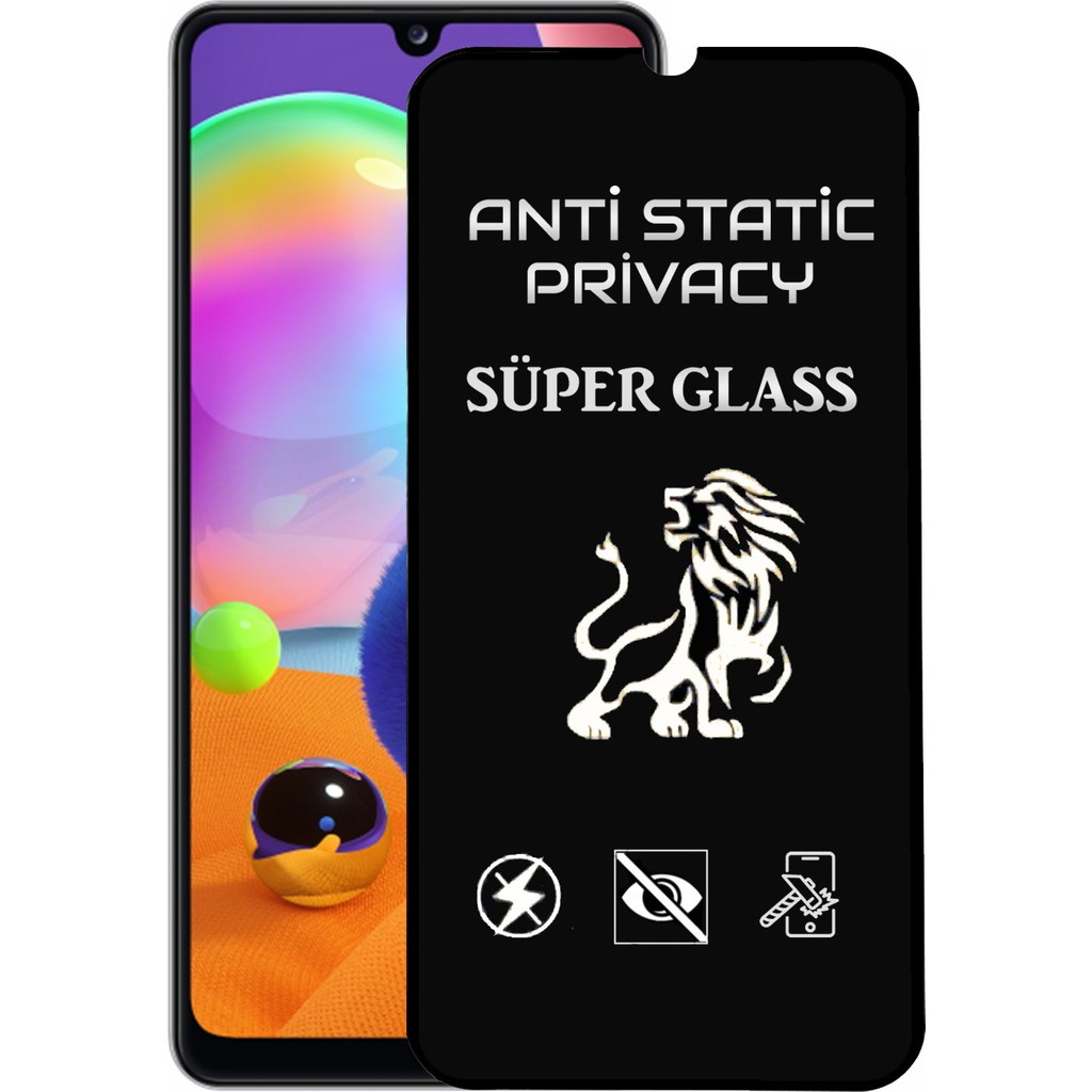 Case World Samsung Galaxy A31 Tam Kaplayan Anti Statik Hayalet Süper Cam Ekran Koruyucu - Saydam Cep Telefonu Ekran Koruyucusu Fiyatı