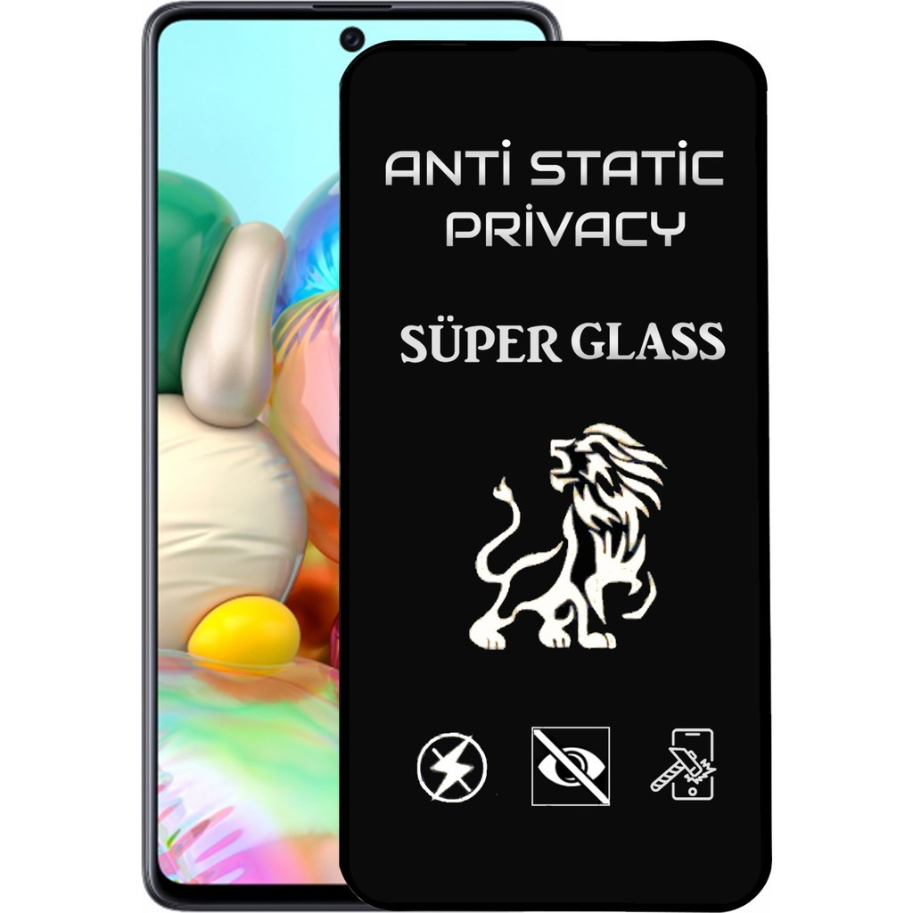 Case World Samsung Galaxy A71 Tam Kaplayan Anti Statik Hayalet Süper Cam Ekran Koruyucu - Saydam Cep Telefonu Ekran Koruyucusu Fiyatı