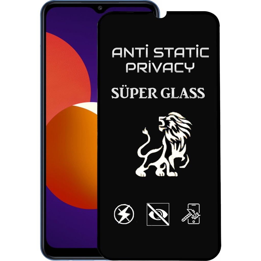 Case World Samsung Galaxy M12 Tam Kaplayan Anti Statik Hayalet Süper Cam Ekran Koruyucu - Saydam Cep Telefonu Ekran Koruyucusu Fiyatı
