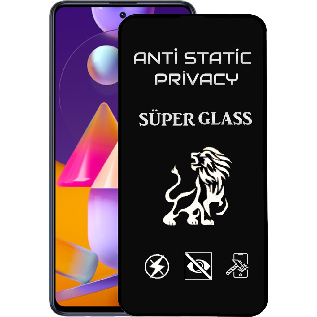 Case World Samsung Galaxy M31S Tam Kaplayan Anti Statik Hayalet Süper Cam Ekran Koruyucu - Saydam Cep Telefonu Ekran Koruyucusu Fiyatı