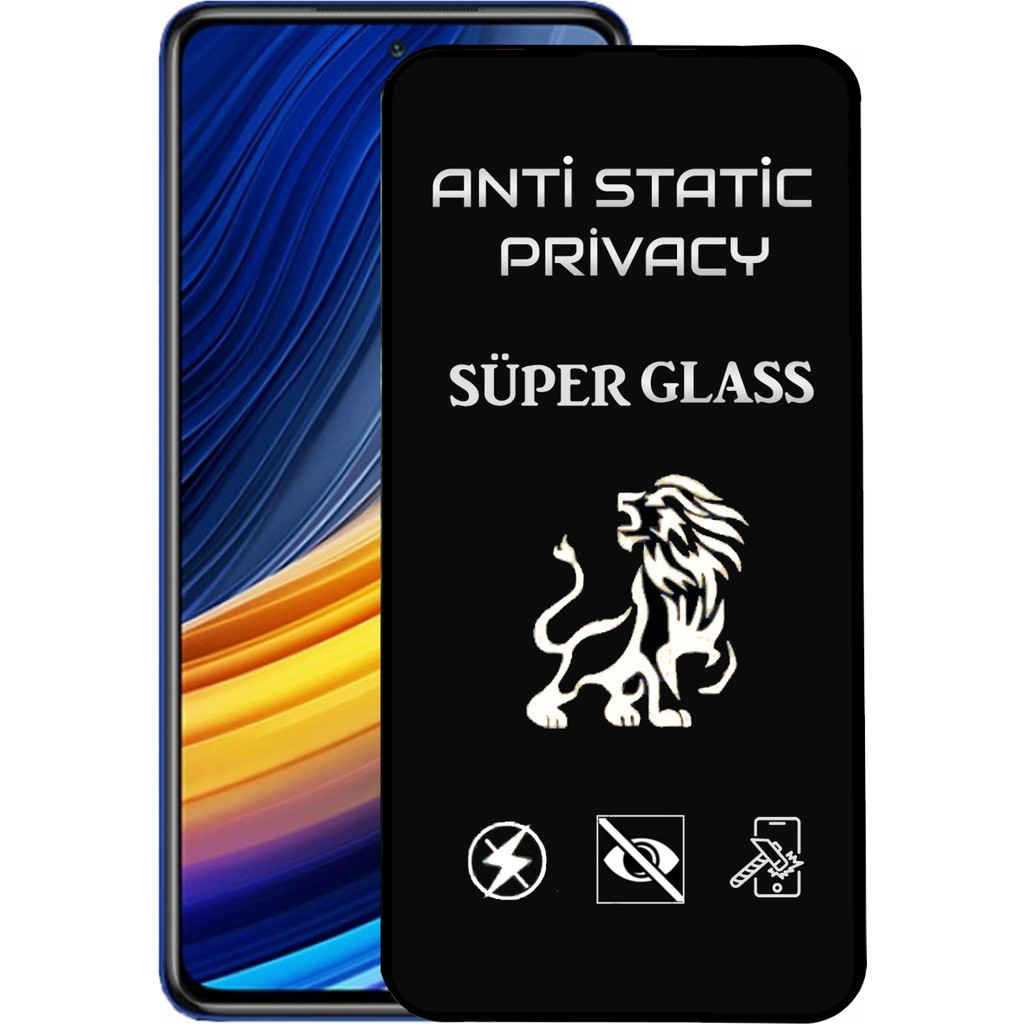 Case World Xiaomi Poco X3 Pro Tam Kaplayan Anti Statik Hayalet Süper Cam Ekran Koruyucu - Saydam Cep Telefonu Ekran Koruyucusu Fiyatı