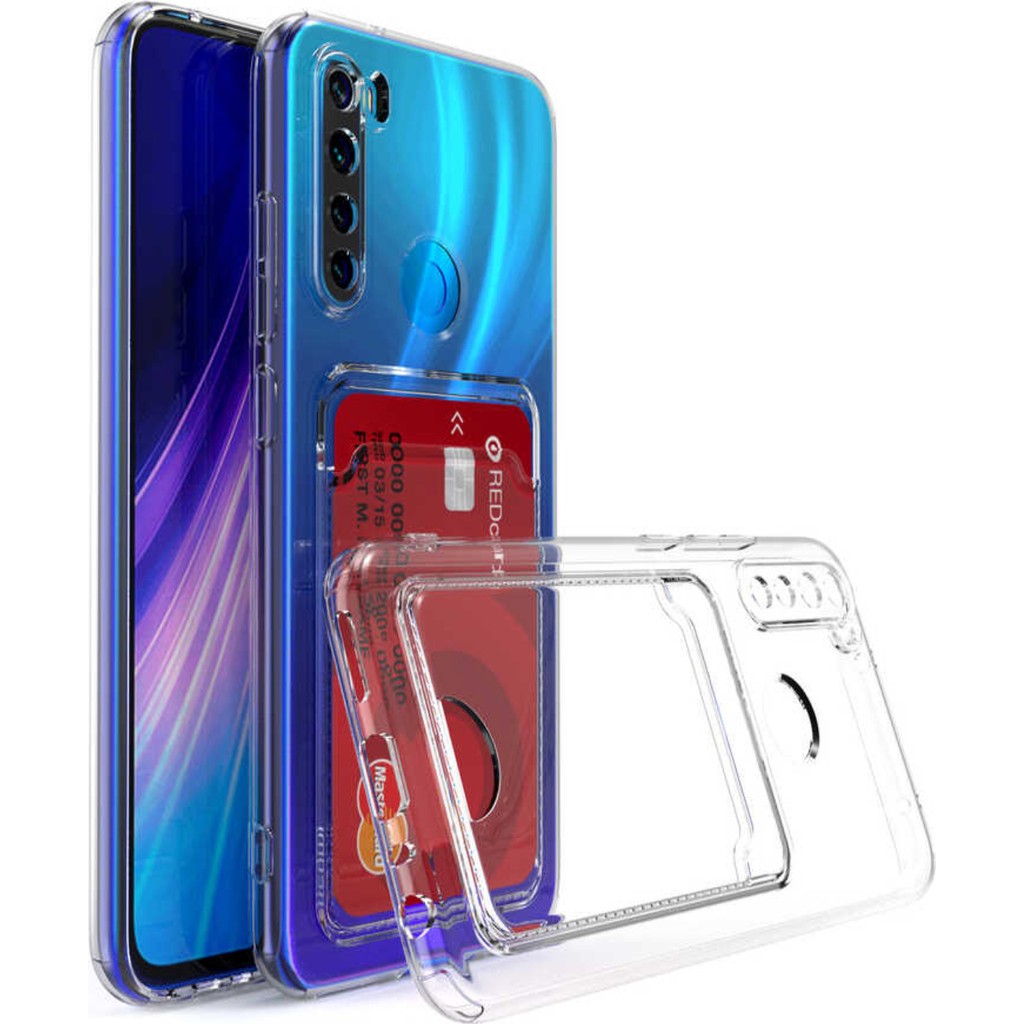 Case World Xiaomi Redmi Note 8 Kapak Kamera Korumalı Kartlıklı Darbe Emici Özellikli Şeffaf Silikon Kılıf Cep Telefonu Kılıfı Fiyatı