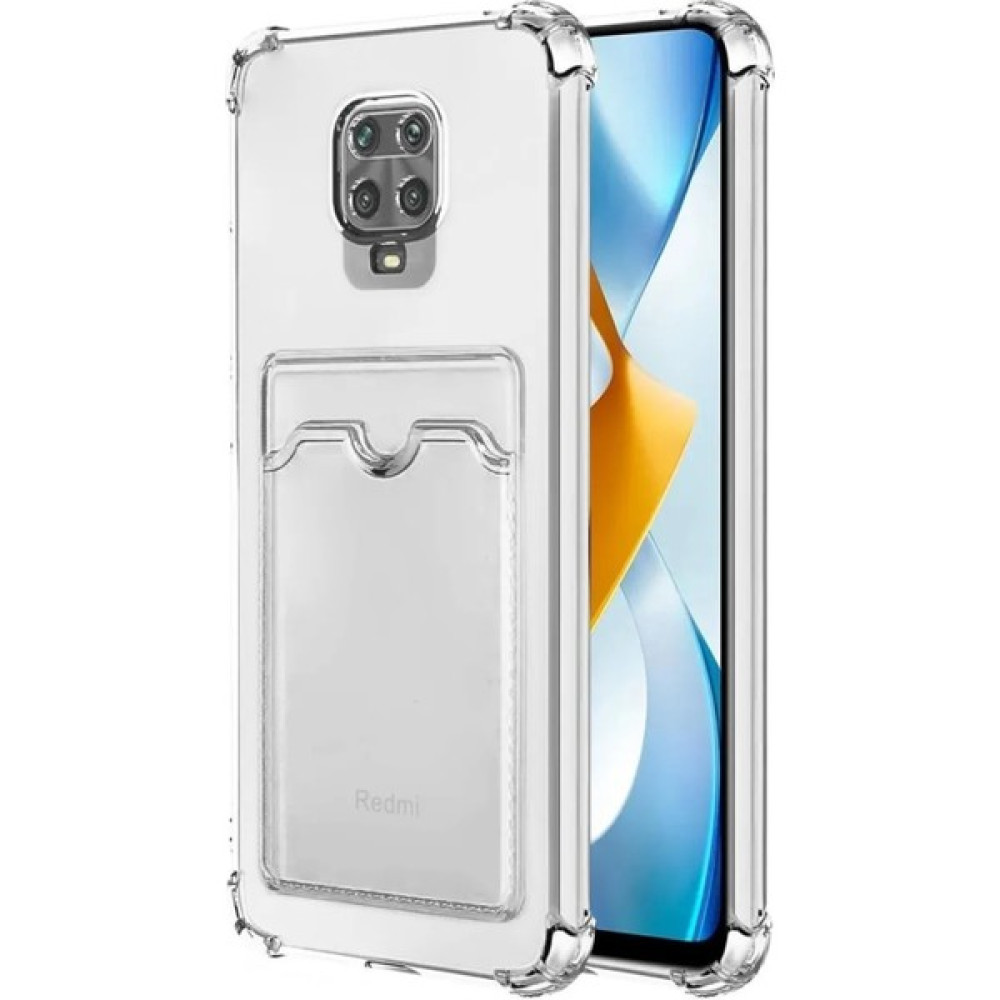 Case World Xiaomi Redmi Note 9 Pro Kapak Kamera Korumalı Kartlıklı Darbe Emici Özellikli Şeffaf Silikon Kılıf Cep Telefonu Kılıfı Fiyatı