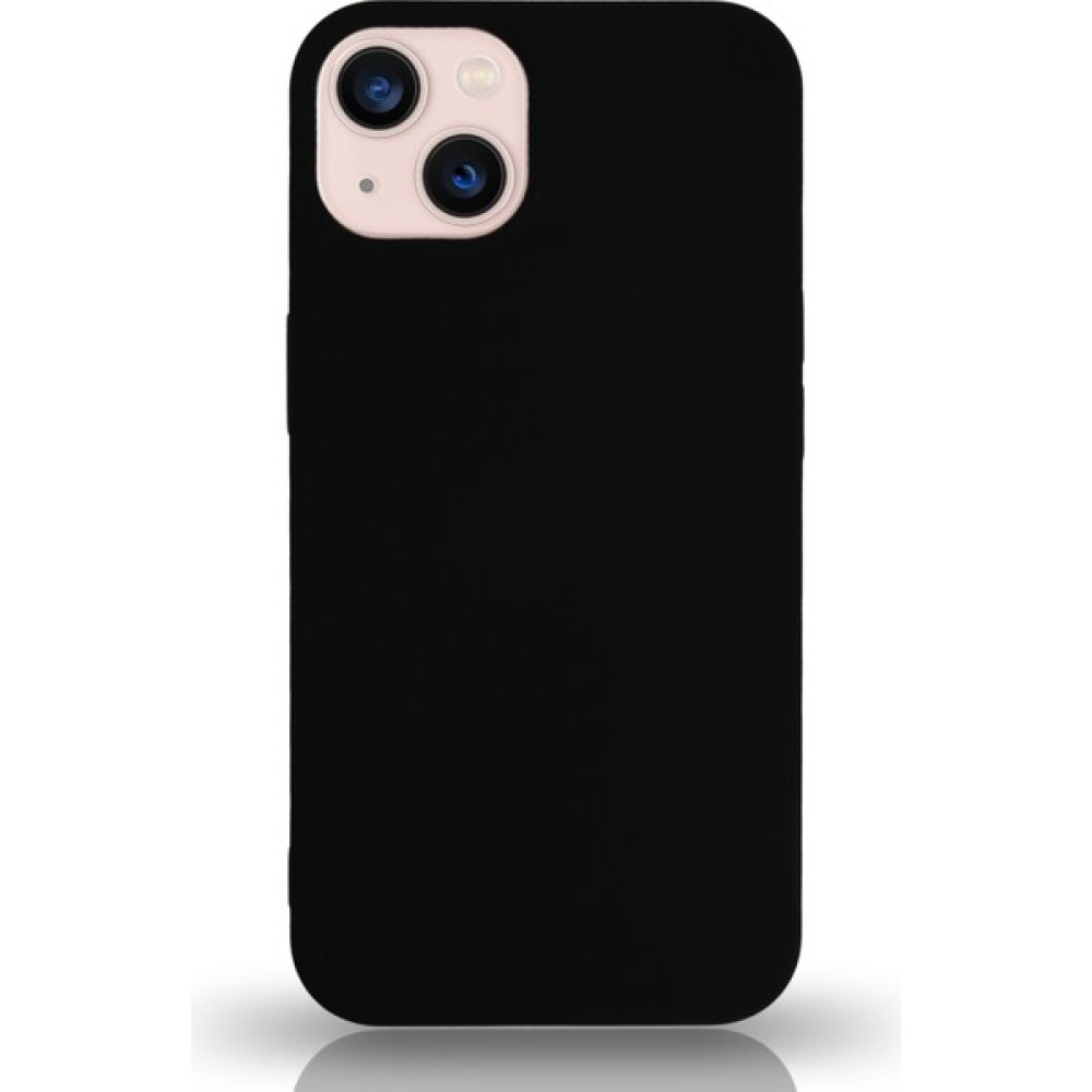 Caseart Apple iPhone 13 Silikon Kılıf Altı Kapalı Içi Kadife Lansman Arka Kapak - Siyah Cep Telefonu Kılıfı Fiyatı