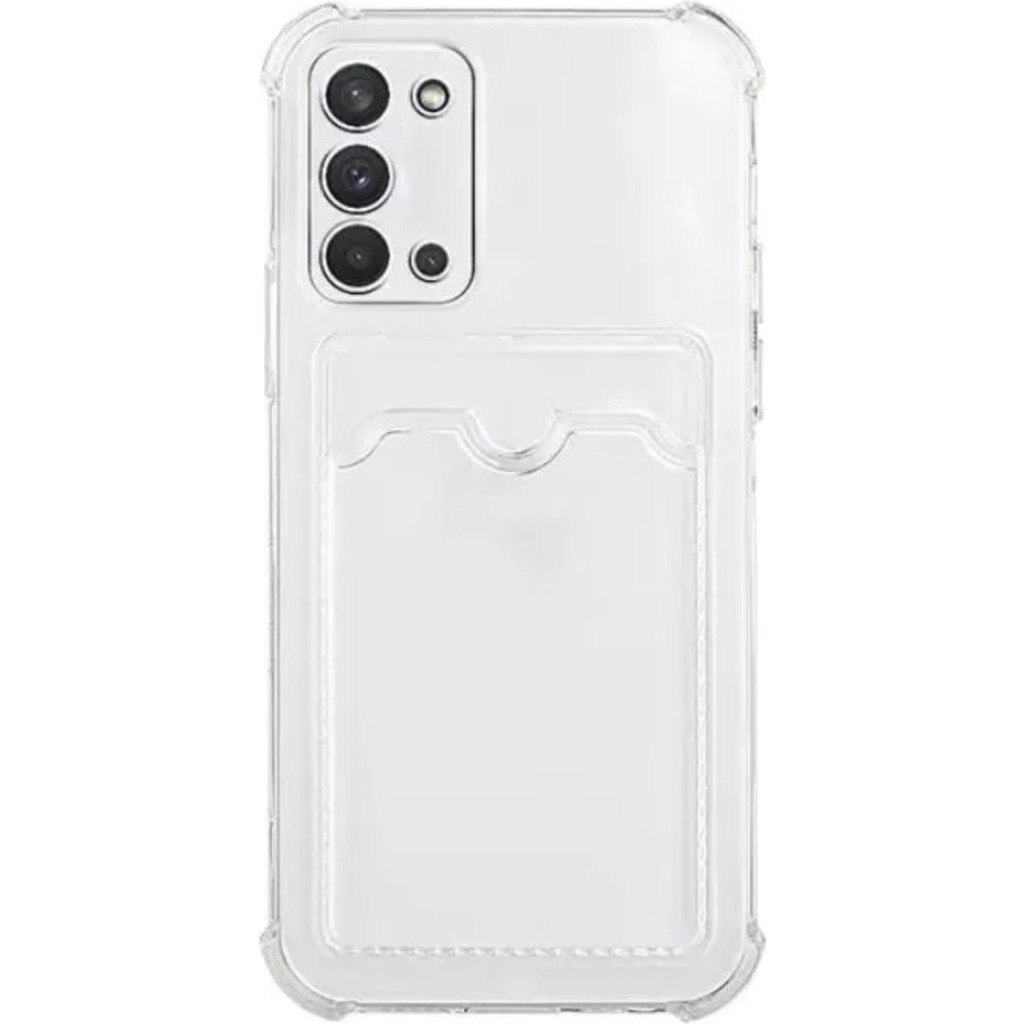 Caseart Samsung Galaxy A21S Kapak Kamera Korumalı Kartlıklı Darbe Emici Özellikli Şeffaf Silikon Kılıf Cep Telefonu Kılıfı Fiyatı