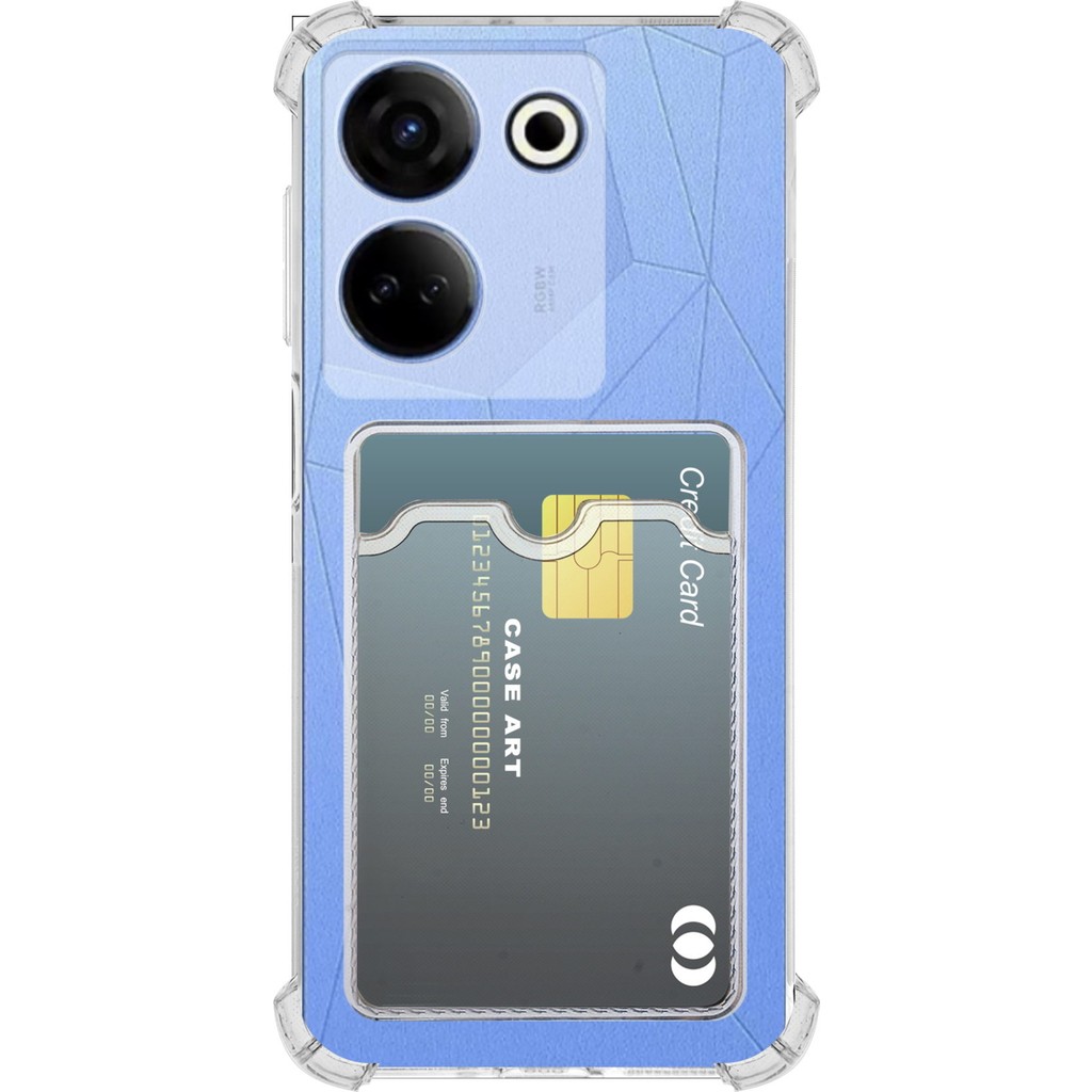 Caseart Tecno Camon 20 4g Kapak Kamera Korumalı Kartlıklı Darbe Emici Özellikli Şeffaf Silikon Kılıf Cep Telefonu Kılıfı Fiyatı