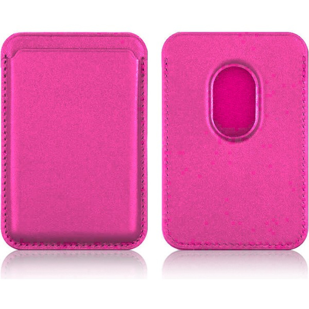 Casen iPhone Magsafe Destekli Kartlıklı Deri Malzeme Cardsafe Pembe Cep Telefonu Aksesuarı Fiyatı