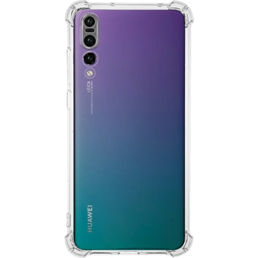 Caseworld Huawei P20 Pro ile Uyumlu Kapak Kamera Korumalı Airbag Antishock Silikon Şeffaf Kılıf - Saydam Cep Telefonu Kılıfı Fiyatı