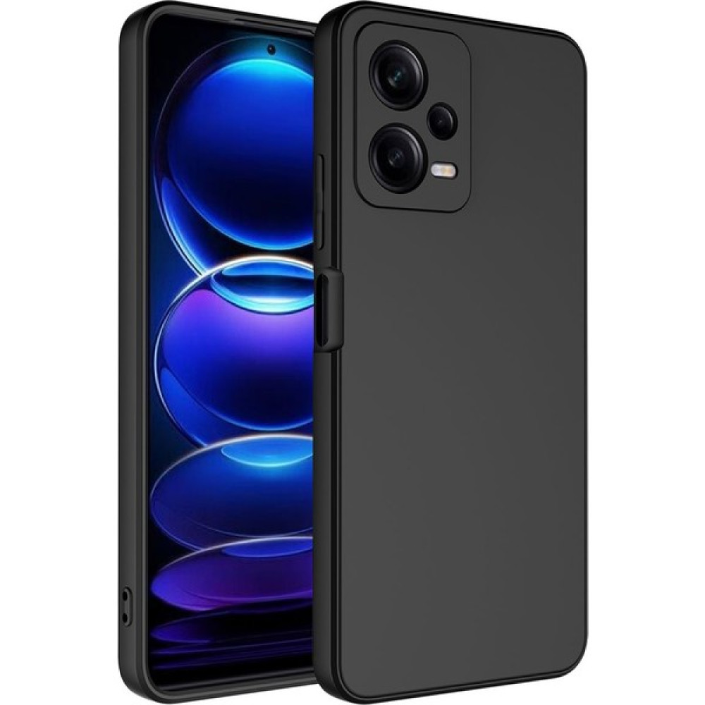 Caseworld Xiaomi Redmi Note 12 ile Uyumlu Kapak Kamera Korumalı Içi Kadife Lansman Silikon Kılıf - Siyah Cep Telefonu Kılıfı Fiyatı