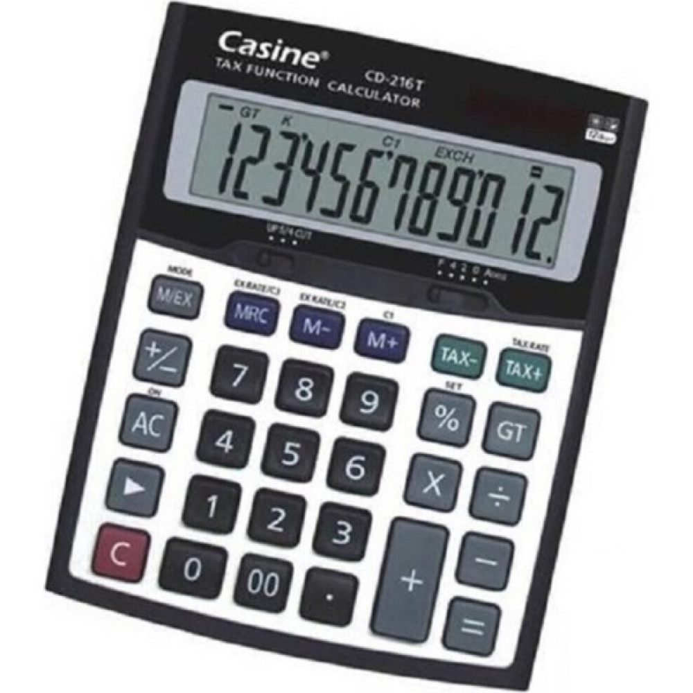 Casine Cd-216T 12 Karekterli Hesap Makinası Hesap Makinesi Fiyatı