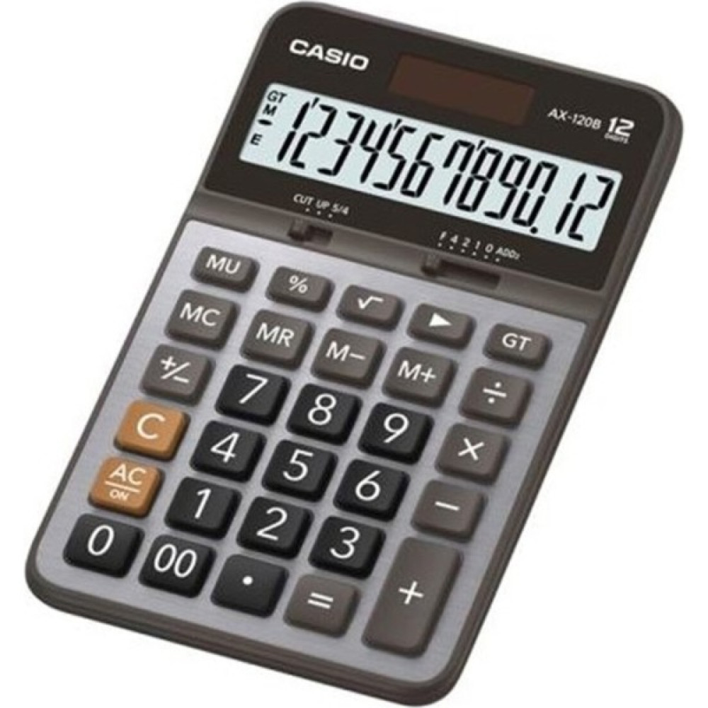 Casio AX-120B 12 Hane Masa Üstü Hesap Makinesi Hesap Makinesi Fiyatı