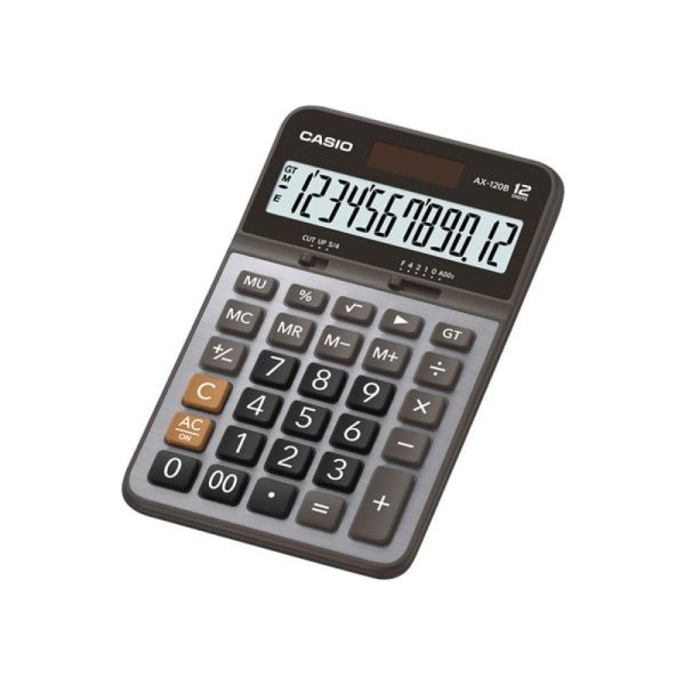 Casio Ax-120B 12 Hane Masaüstü Hesap Makinesi Hesap Makinesi Fiyatı