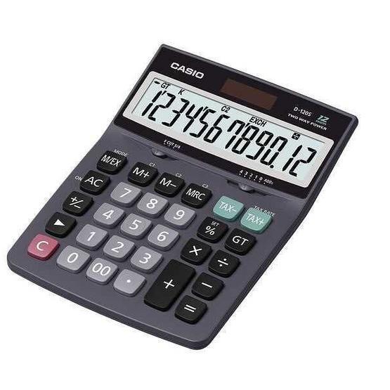 Casio D-120S Masaüstü Hesap Makinesi