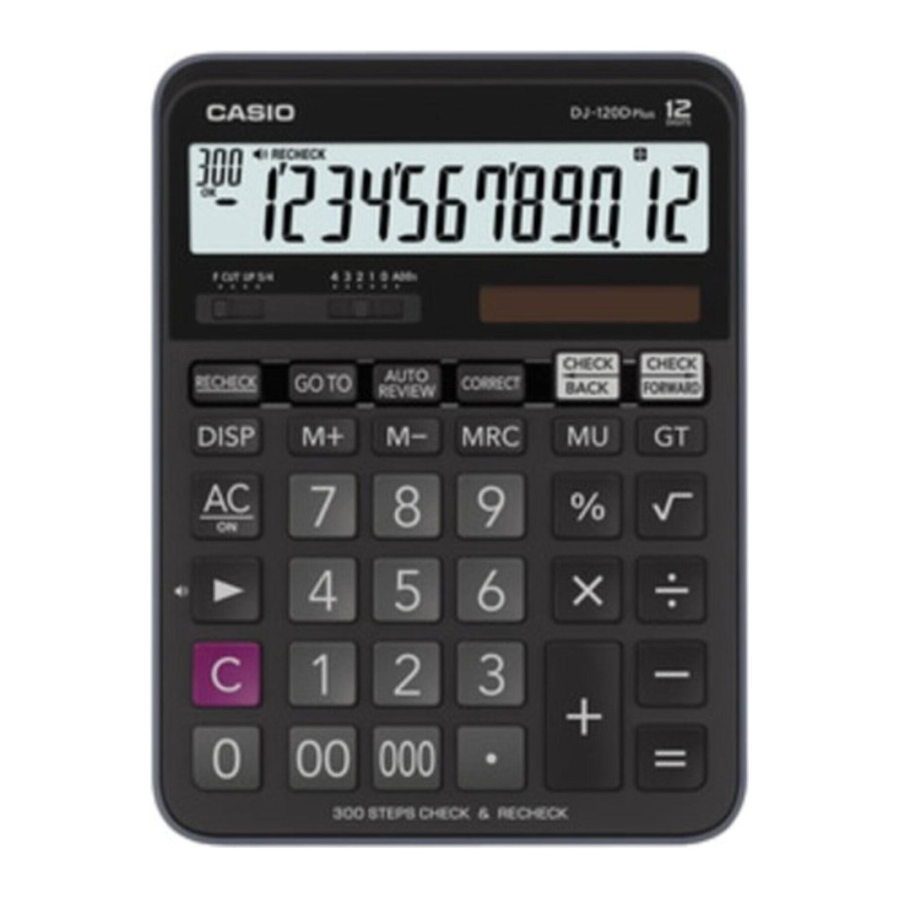 Casio Dj-120d Plus Işlem Kontrollü 12 Hane Masa Üstü Hesap Makinesi Hesap Makinesi Fiyatı