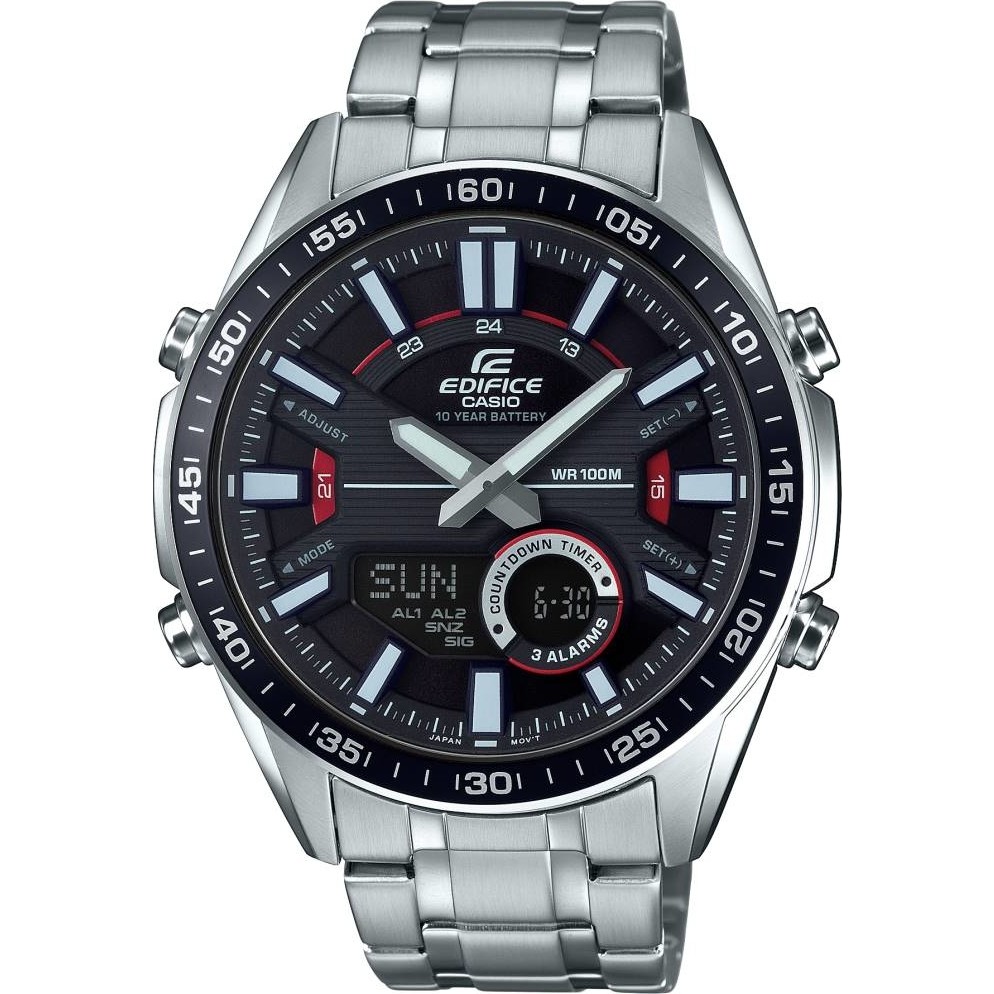 Casio EFV-C100D-1AVDF Edifice Erkek Kol Saati - Siyah - Siyah Kol Saatleri Fiyatı