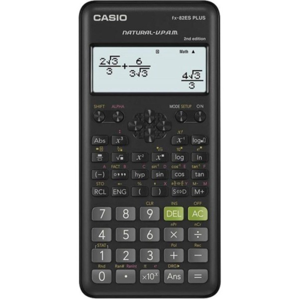 Casio FX-82ES Plus 252 Fonksiyon 2.nesil Bilimsel Hesap Makinesi Hesap Makinesi Fiyatı