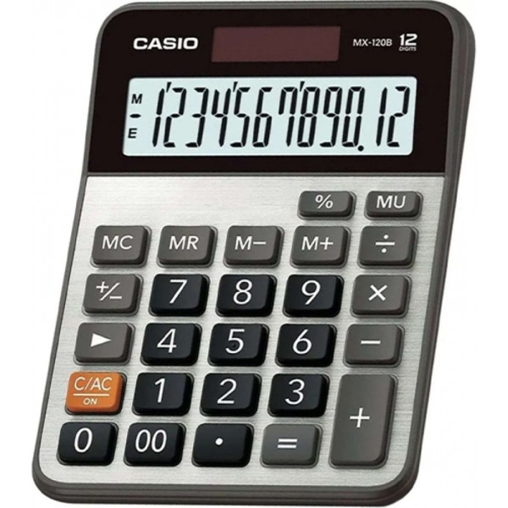 Casio Hesap Makinası Masa Üstü 12 Hane MX-120B Hesap Makinesi Fiyatı