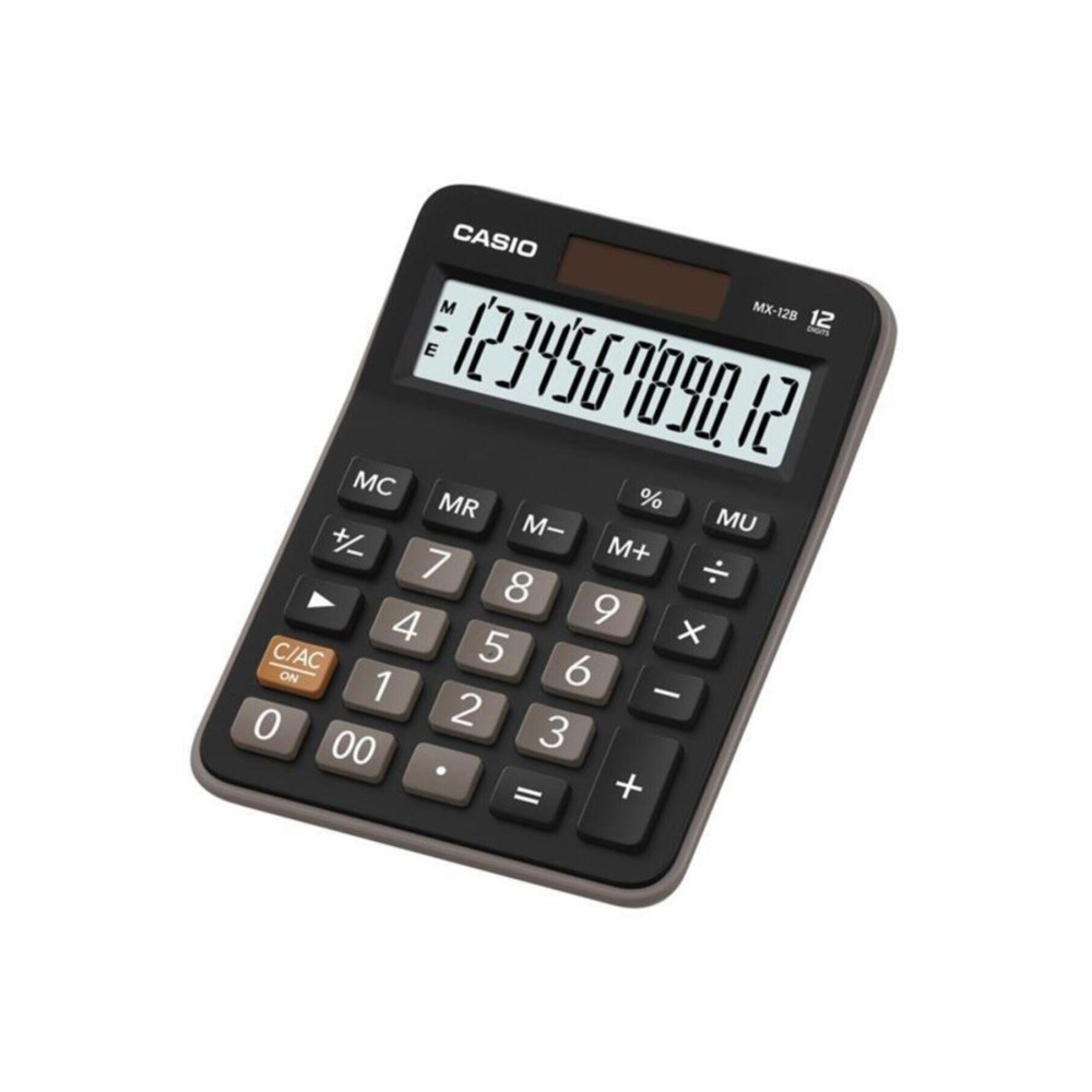 Casio Hesap Makinesi Mx-12b-bk 12 Haneli Hesap Makinesi Fiyatı