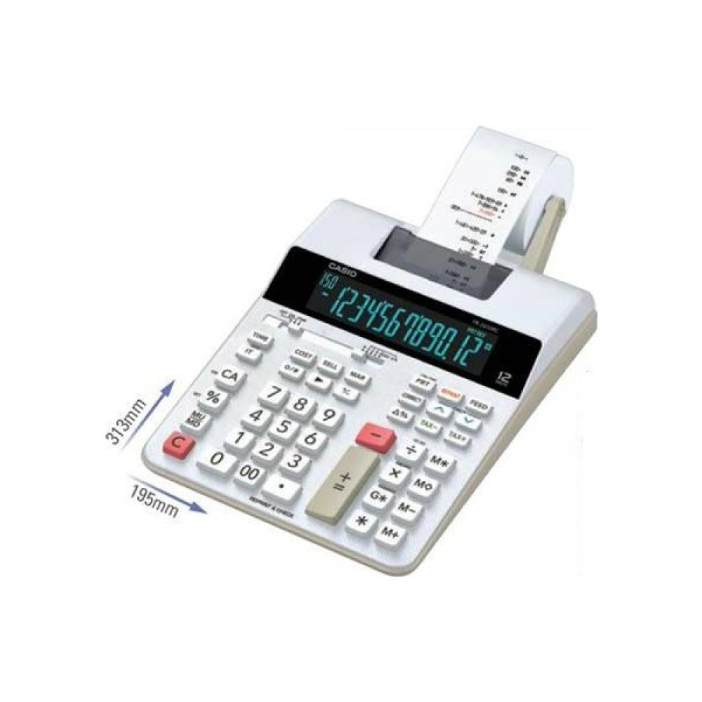 Casio Hesap Makinesi Şeritli Fr-2650Rc-E-Dc 12 Han Hesap Makinesi Fiyatı
