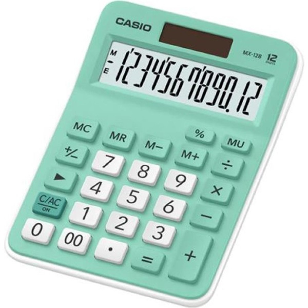 Casio MX-12B-GN Açık Yeşil 12 Hane Masa Üstü Hesap Makinesi Oto Boyaları Fiyatı