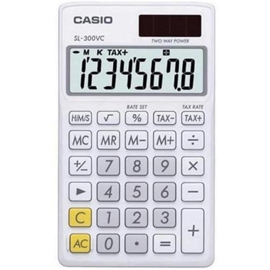 Casio SL-300VC-BK Cep Tip Hesap Makinesi