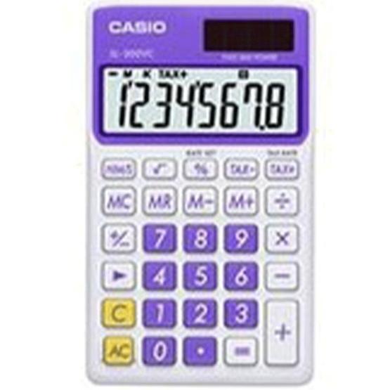 Casio SL-300VC-PL Cep Tipi Hesap Makinesi Hesap Makinesi Fiyatı