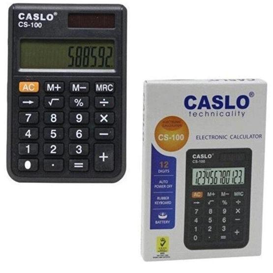 Caslo CS-100 Cep Tipi Hesap Makinesi