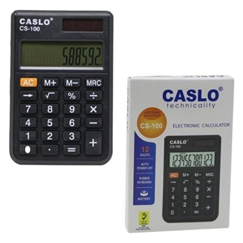 Caslo CS-100 Hesap Makinesi Hesap Makinesi Fiyatı