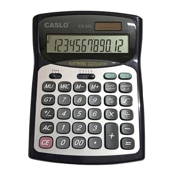 Caslo CS 505 Hesap Makinesi Hesap Makinesi Fiyatı